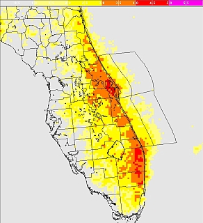 Climo Lightning Threat 2pm to 8pm