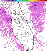 Climo Lightning Density 2am to 8am