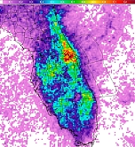 Climo Lightning Density 2pm to 8pm