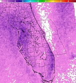 Climo Lightning Probability 8am to 2pm
