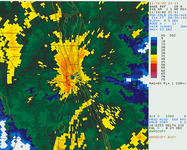 reflectivity image at 411 pm