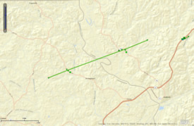 Tombigbee Tornado Path