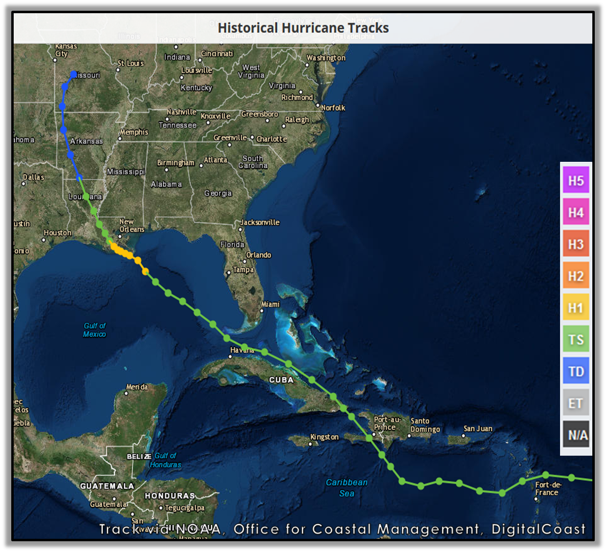 Hurricane Isaac - August 28, 2012