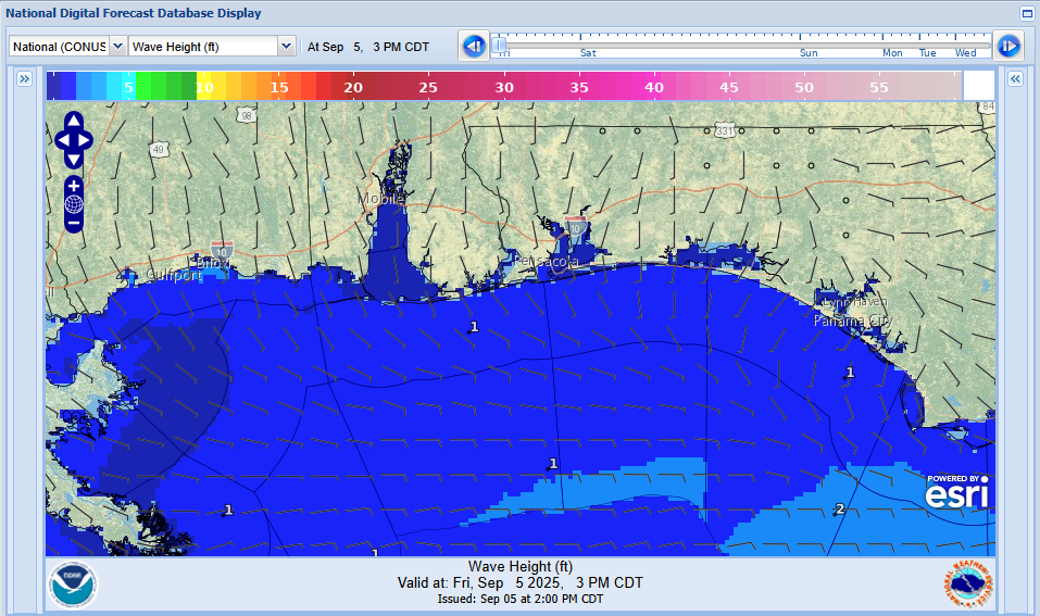 Graphical Forecast Screenshot