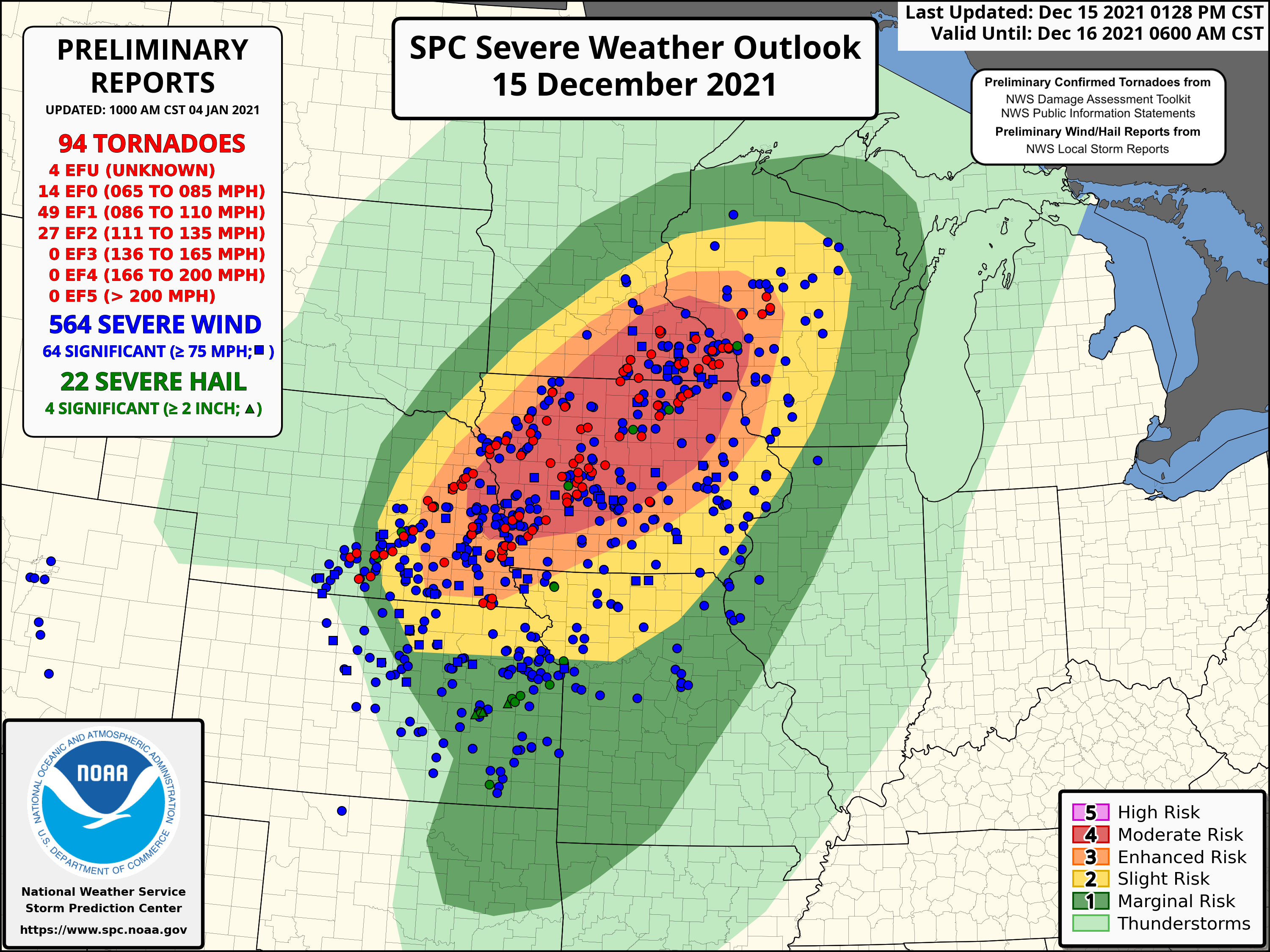 Historic Unprecedented Storm Of December 15 16 2021 Updated Jan 27