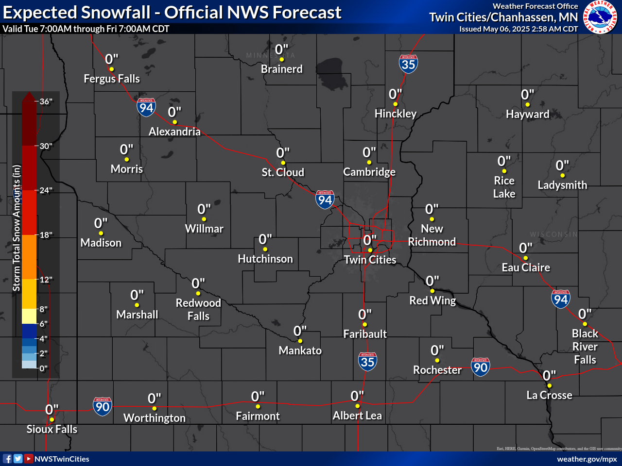 Storm Total Snow Prediction