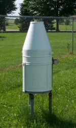 Fisher-Porter rain gauge