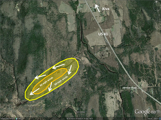 annotated map