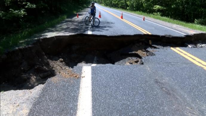 M73 Culvert Washout - TV6