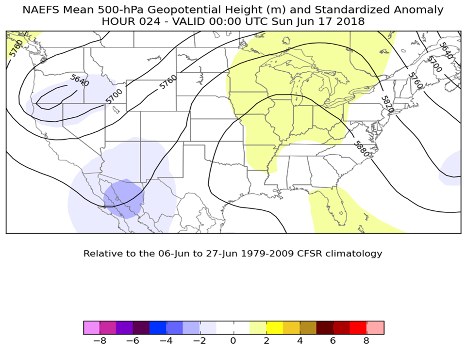 500hPa NAEFS: 48hr forecast