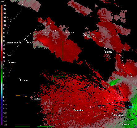 Storm Relative Velocity of June 8, 2012 Supercell