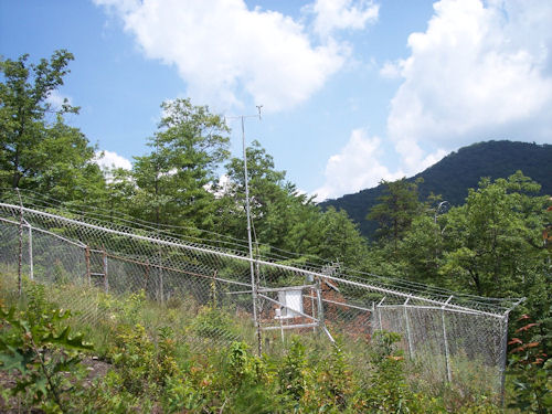 View of the Indian Grave RAWS site looking east