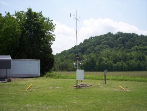 View of the Meigs RAWS site looking east