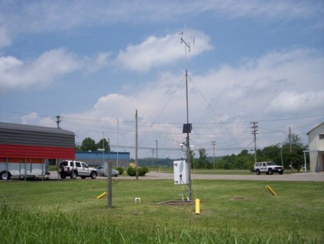 View of the Meigs RAWS site looking west