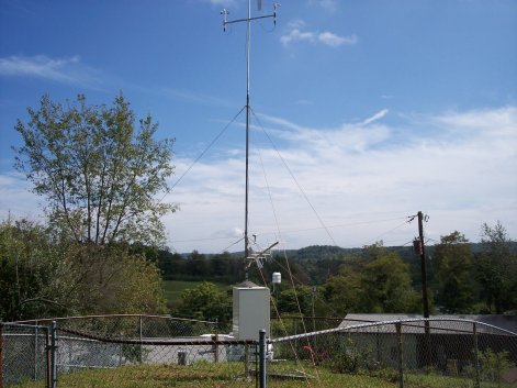 View of the Wise RAWS site looking east