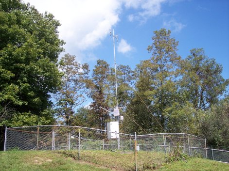 View of the Wise RAWS site looking north