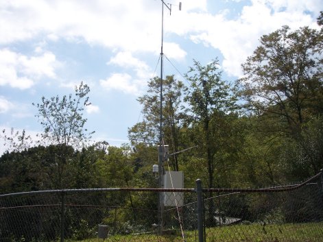 View of the Wise RAWS site looking south
