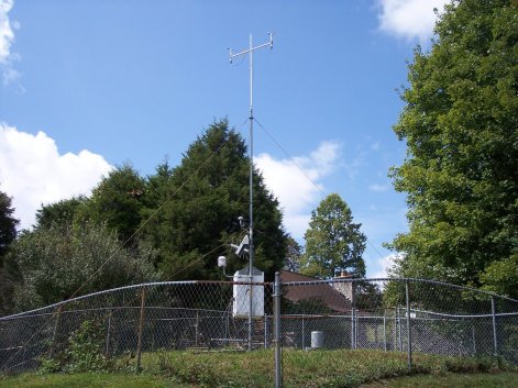 View of the Wise RAWS site looking west