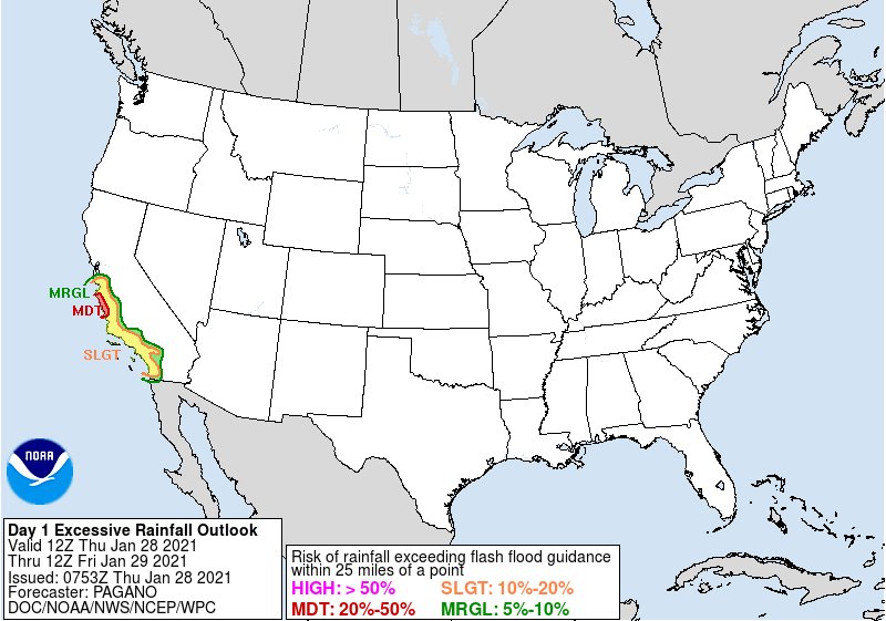 Excessive Rainfall Outlook