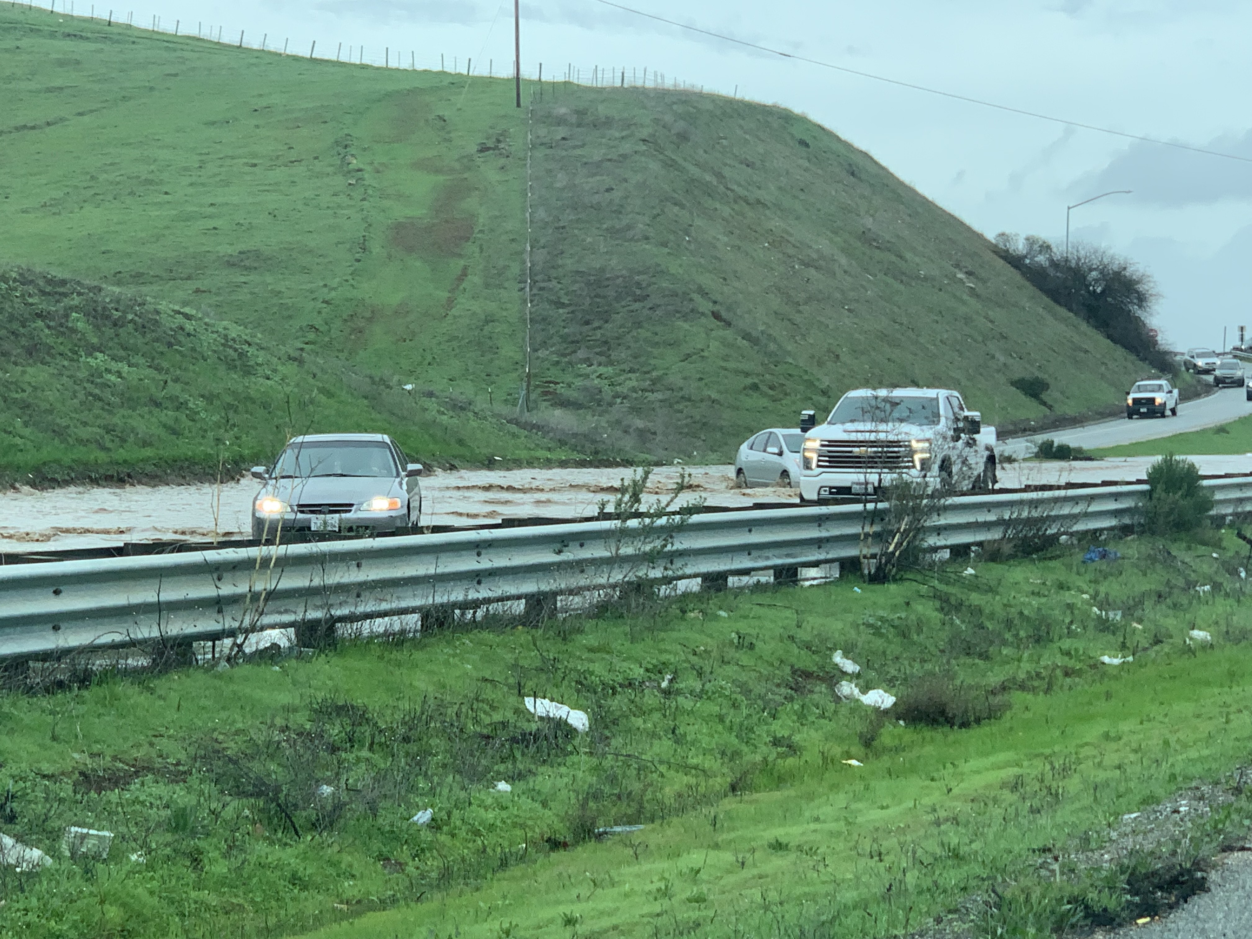 Flooding on Hwy 101