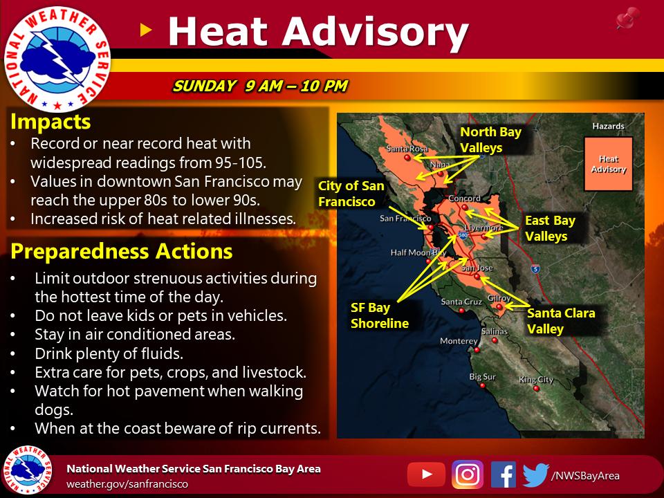 Heat Advisory one