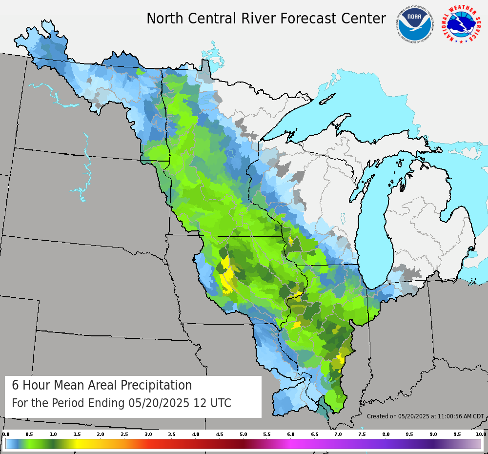 6-hour MAP ending 12Z