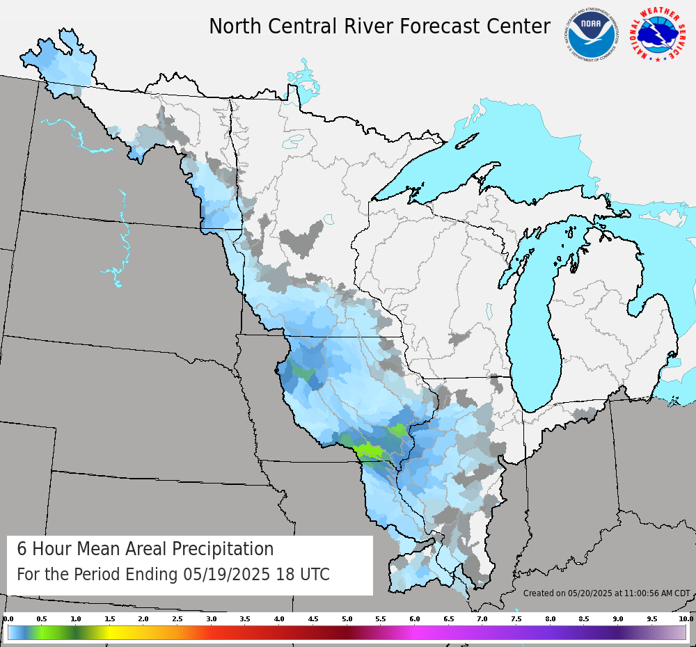 6-hour MAP ending 18Z