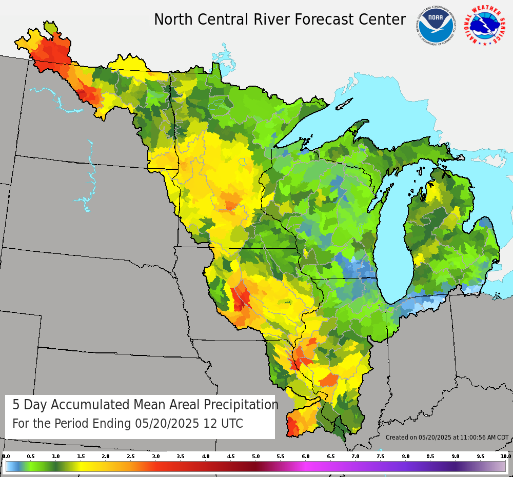 5 Day Total MAP