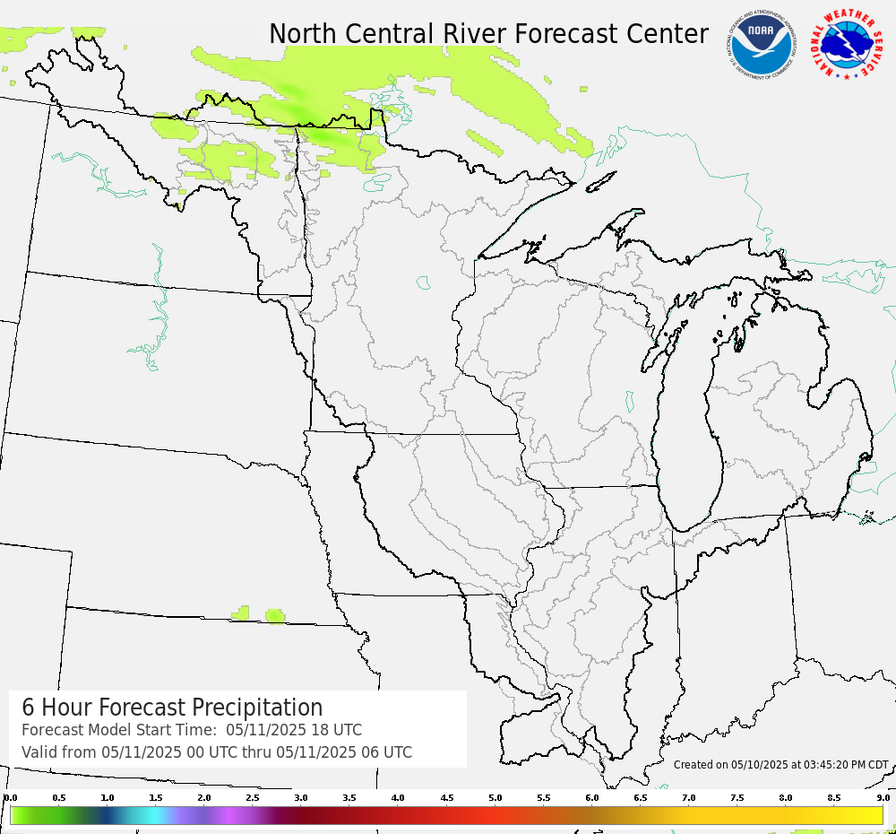 6-hour QPF 1st Period 