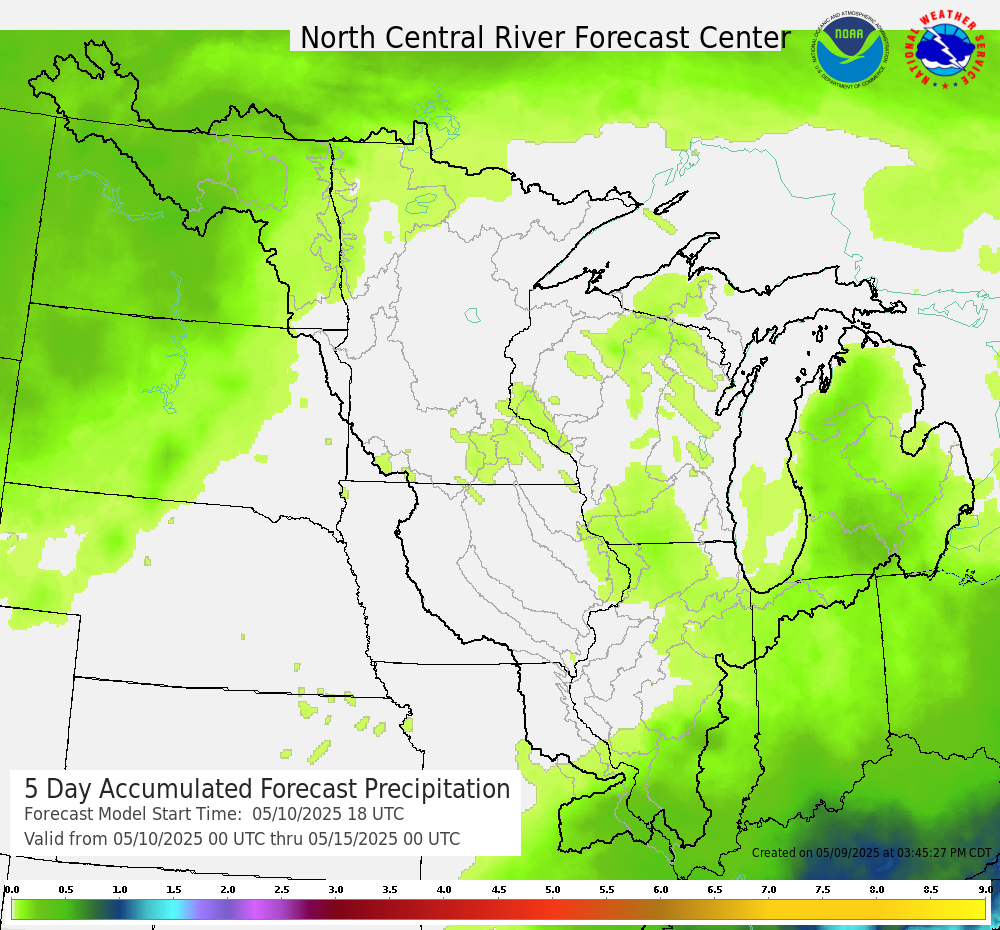 24HR QPF 5 DAY