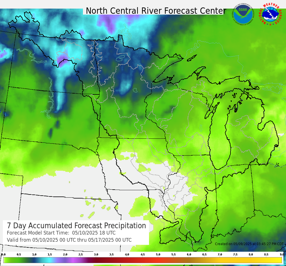 5 Day Total QPF