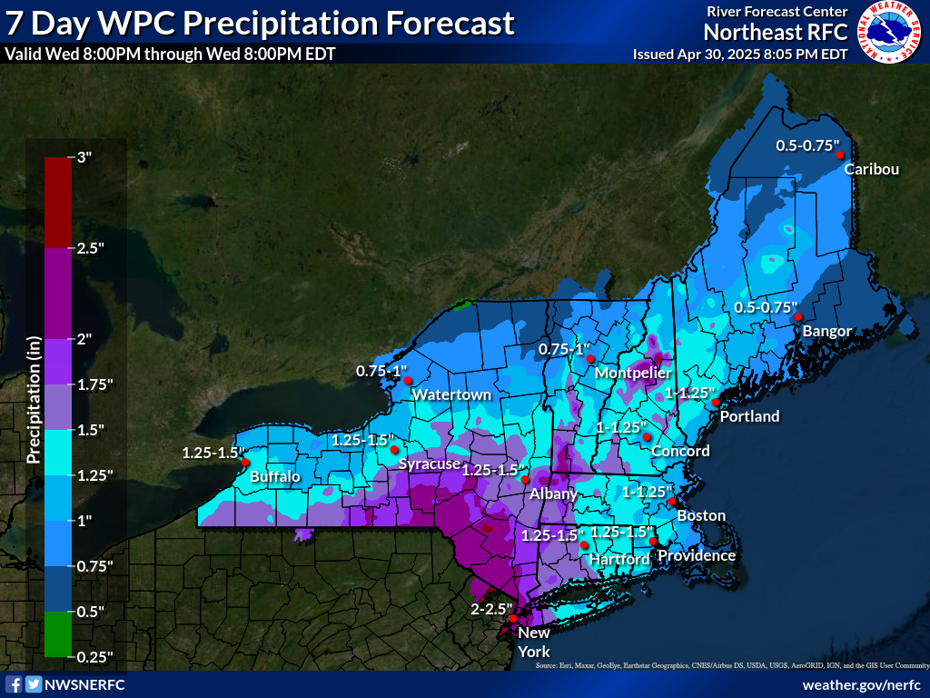 7 Day WPC QPF