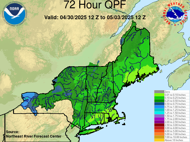 NERFC Forecast Precipitation