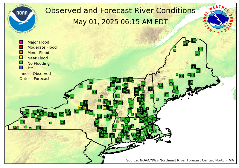 Current Streamflow Forecasts