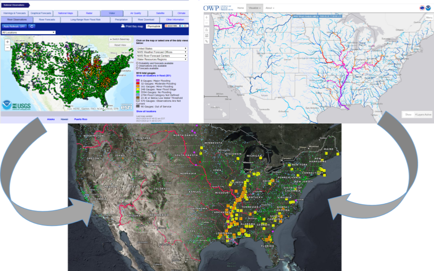 NOAA's new one-stop shop website for water prediction services, called National Water Prediction Service, combines, expands