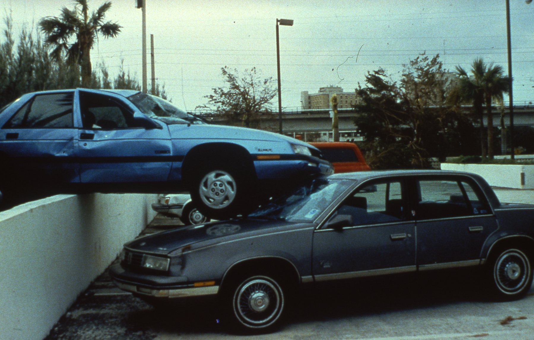 Picture of the vehicle outside in the parking lot of the old NHC building in Coral Gables. Picture courtesy of NOAA.