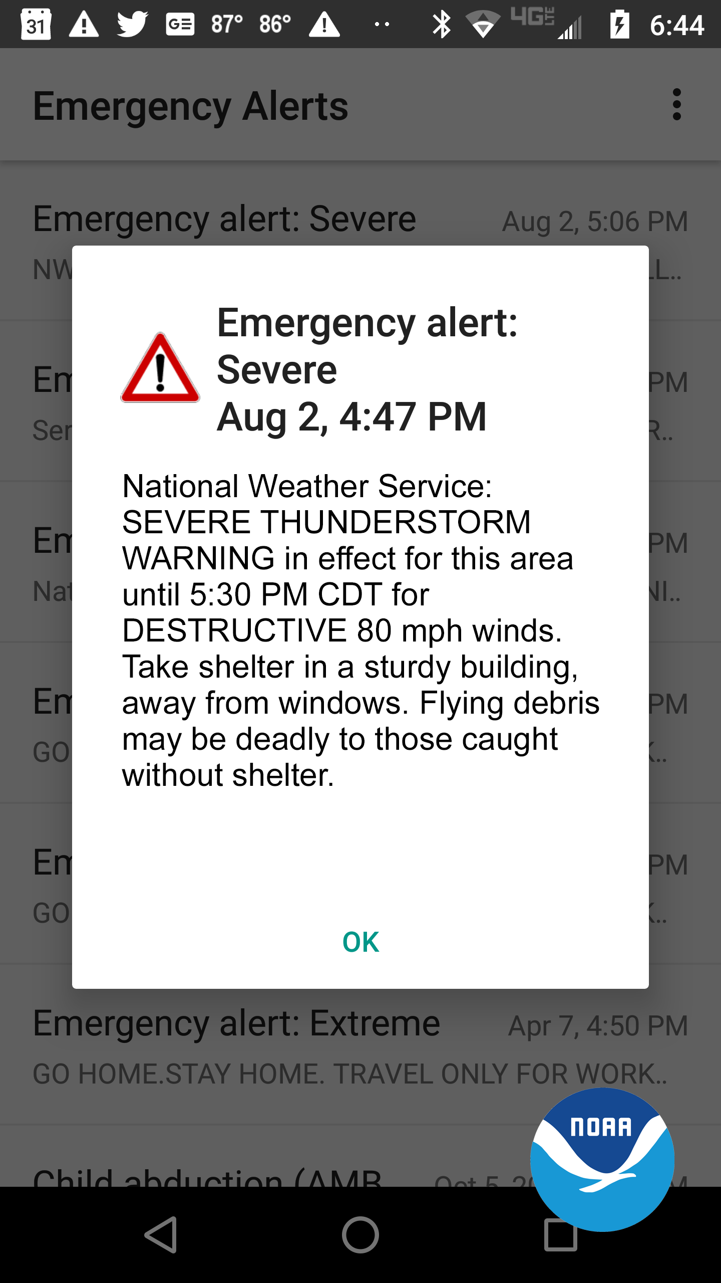 New Destructive Severe Thunderstorm Warning Category To Trigger Wireless Emergency Alerts On Mobile Phones