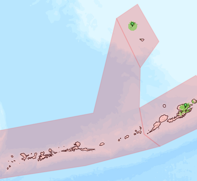 High Rsk Tsunami Area Western Alaska