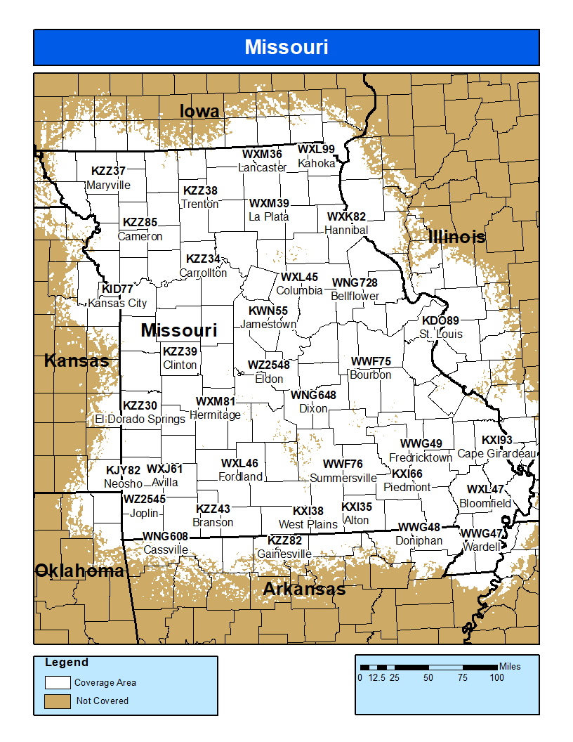 Missouri Map