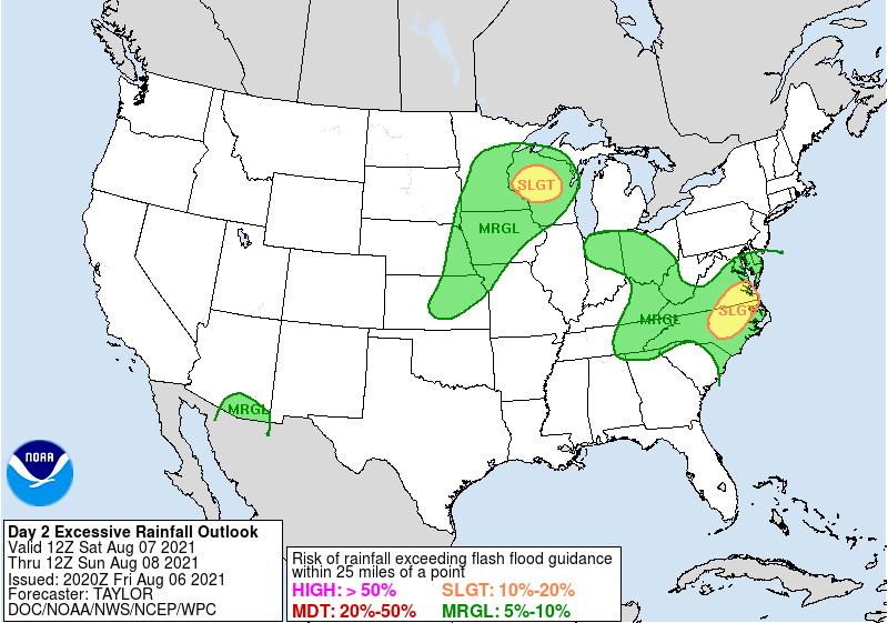 Day 2 Excessive Rainfall Outlook