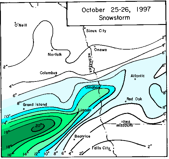 snow depth image