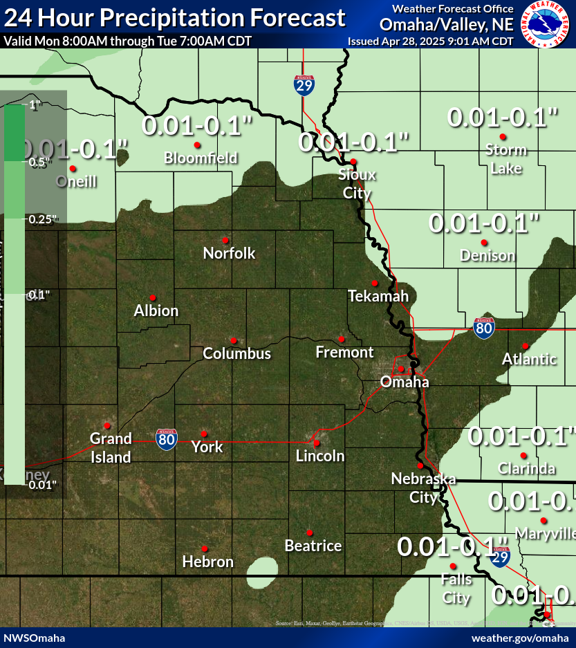 24 Hour QPF