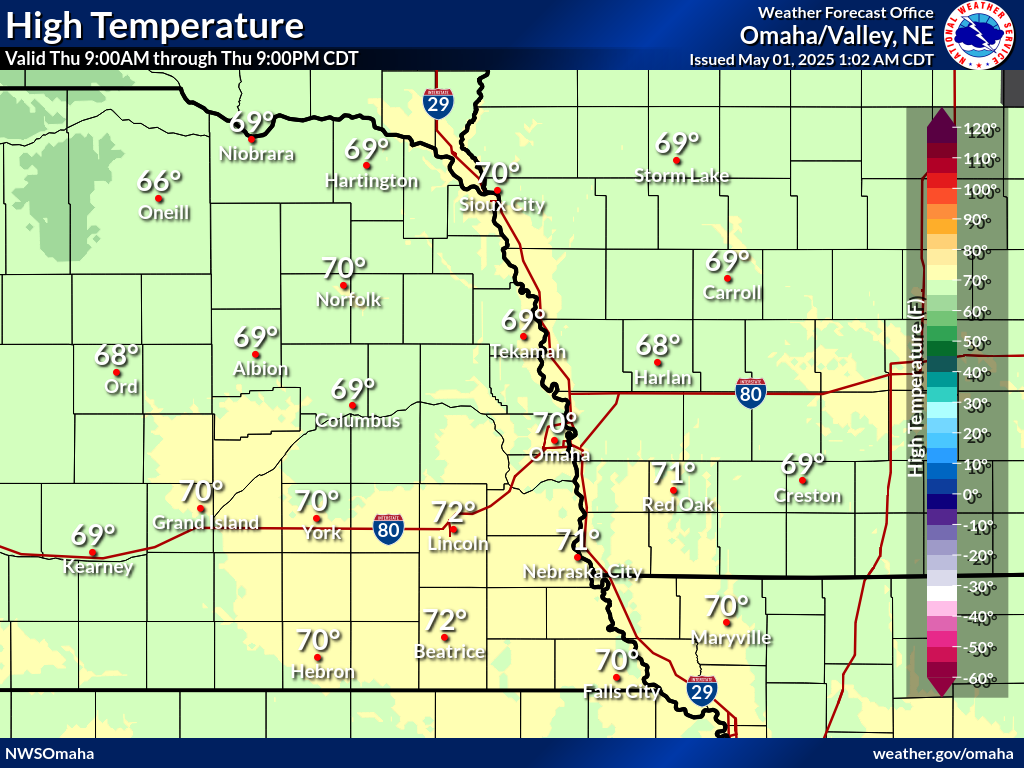 Today's Maximum Temp