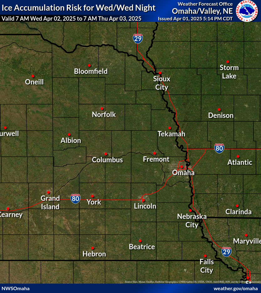 Day 2 ice hazards