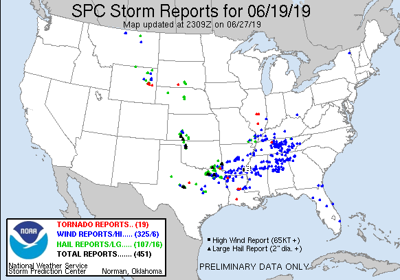 SPC Storm Reports