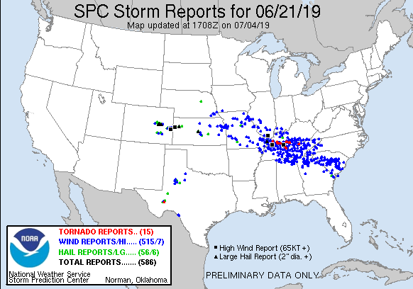 SPC Storm Reports