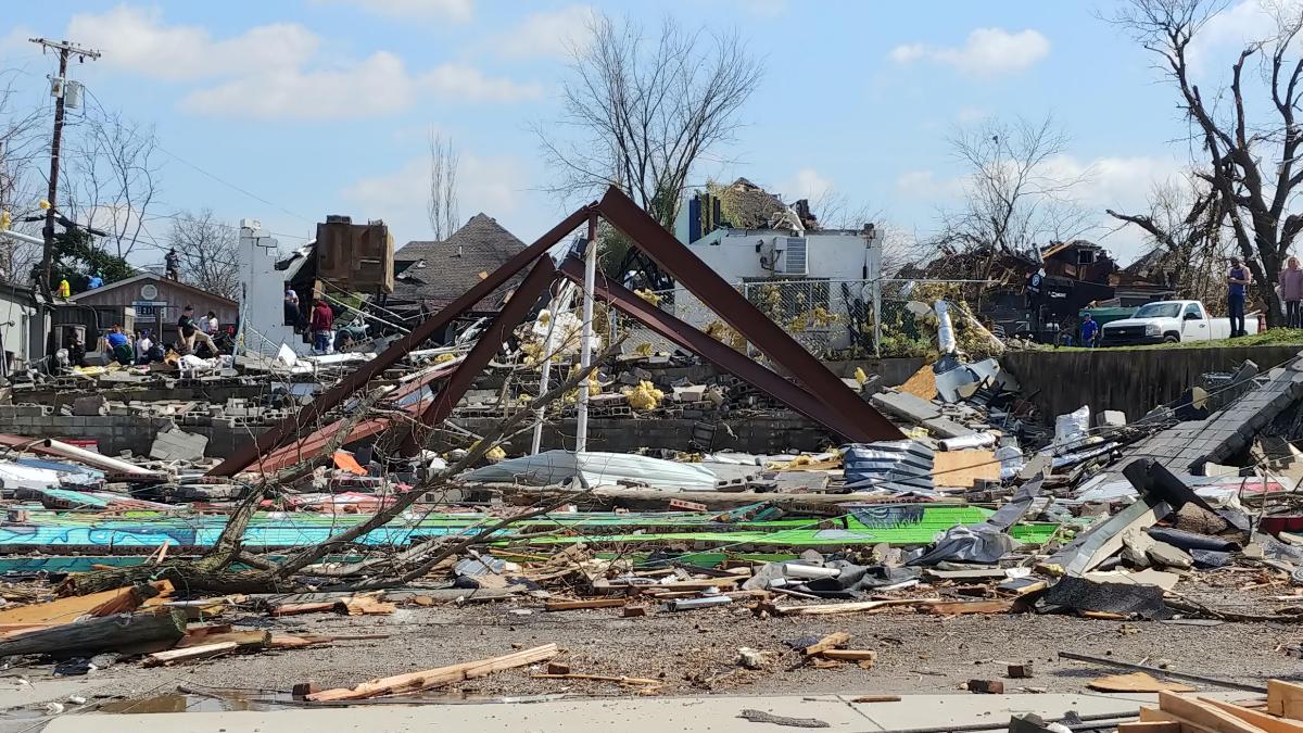 East Nashville damage