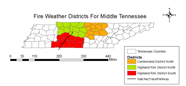 Middle Tennessee Fire Weather