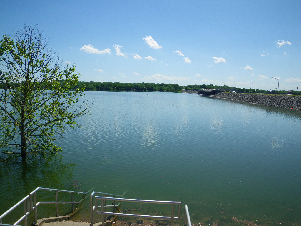 Above Old Hickory Dam