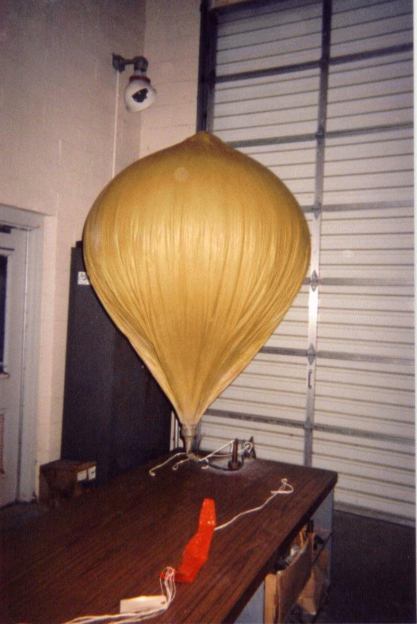 Photo of Weather Balloon Inflation